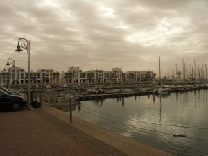 Das moderne Hafengebiet von Agadir
