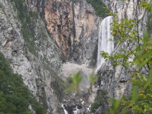 Der riesige Wasserfall Boca
