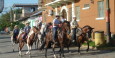 Pferdeumzug in San Miguelito